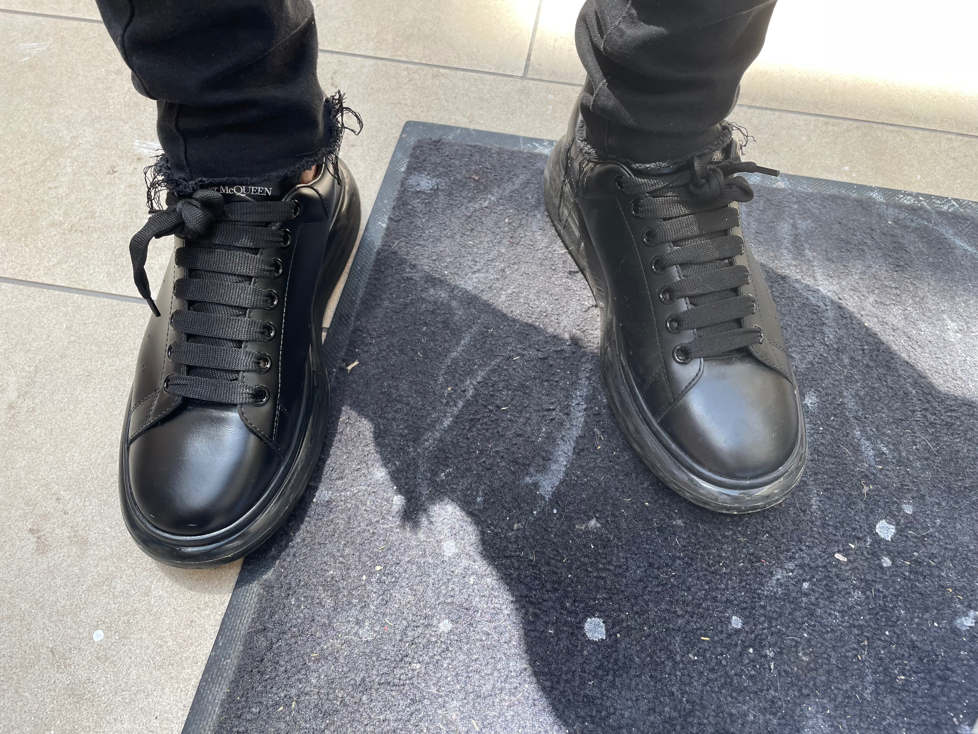 Alexander McQueen Oversized restored by Keem Klean Kicks